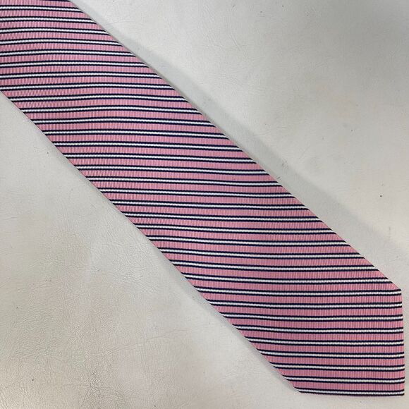 Jos.A.Bank Tie Executive Collection 100% SILK Men's Designer Pink Necktie - Picture 1 of 7